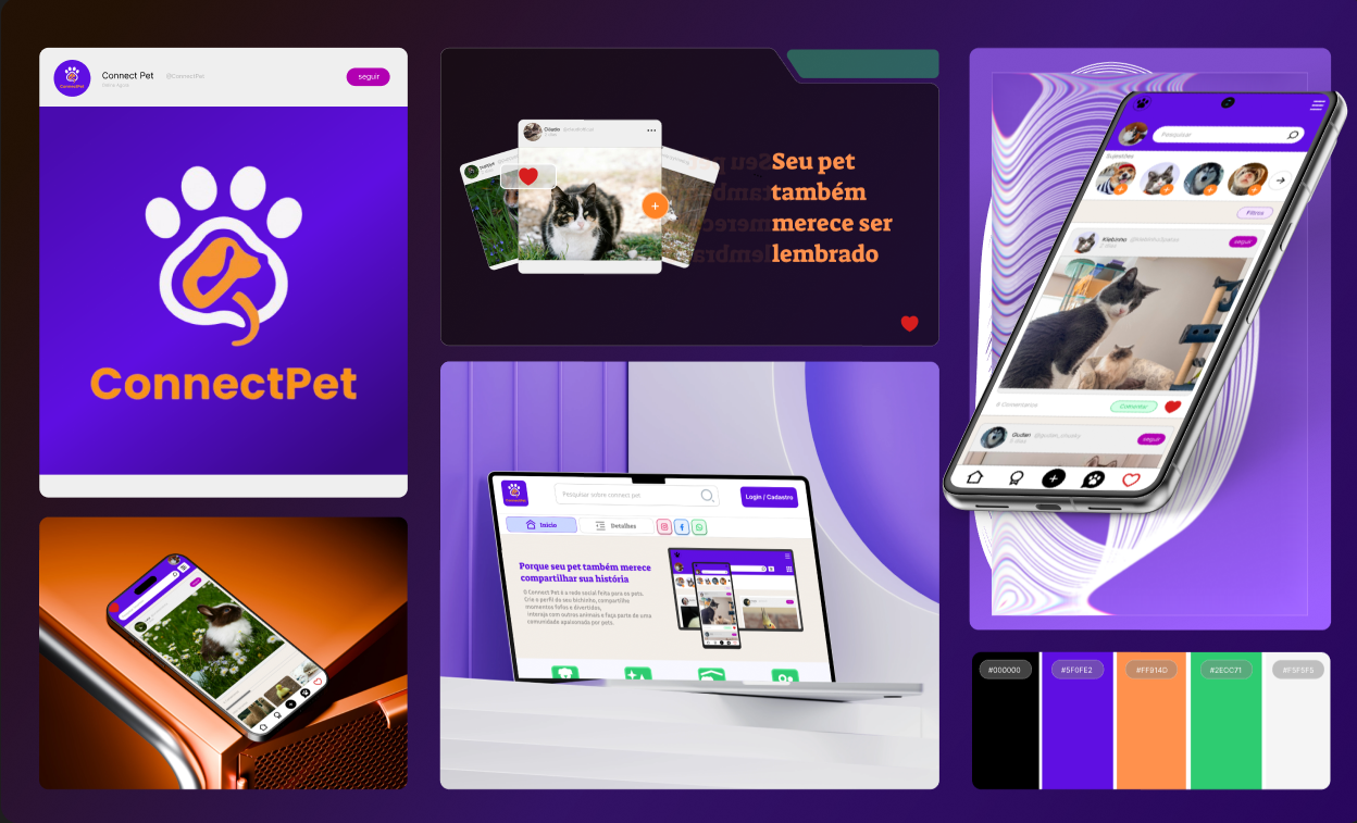 Identidade Visual Connect Pet